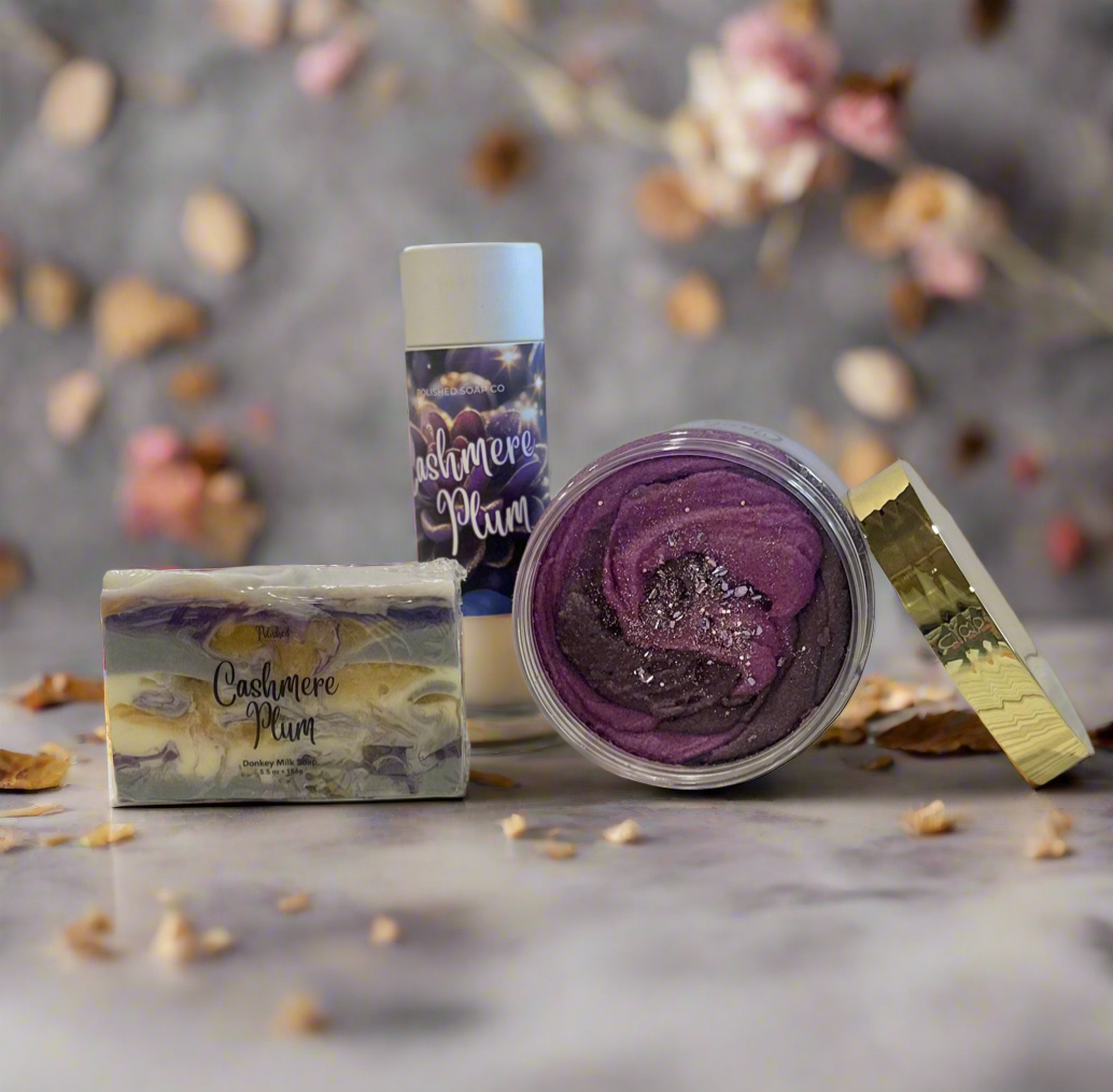 Cashmere Plum- Donkey Milk Lotion Bar