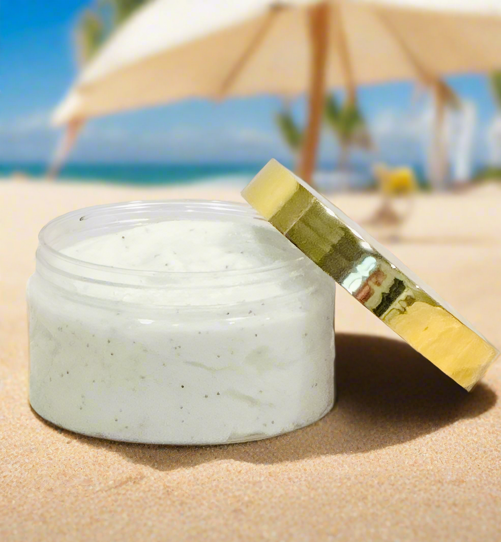 Oh la Colada- Foaming Sugar Scrub with Donkey Milk