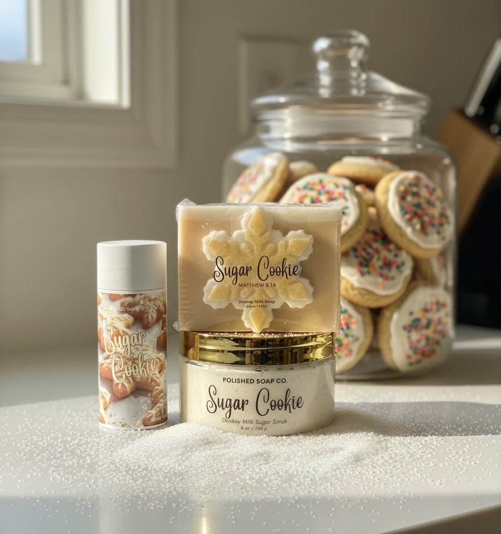 Sugar Cookie- Donkey Milk Soap Bar