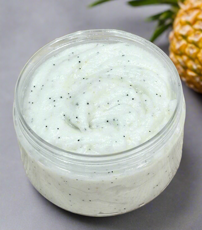 Oh la Colada- Foaming Sugar Scrub with Donkey Milk