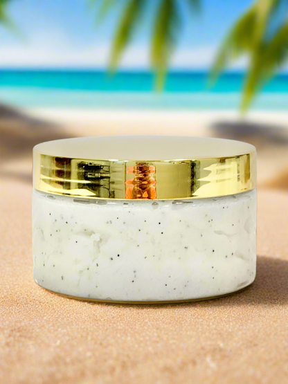 Oh la Colada- Foaming Sugar Scrub with Donkey Milk