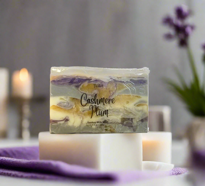 Cashmere Plum- Donkey Milk Soap Bar