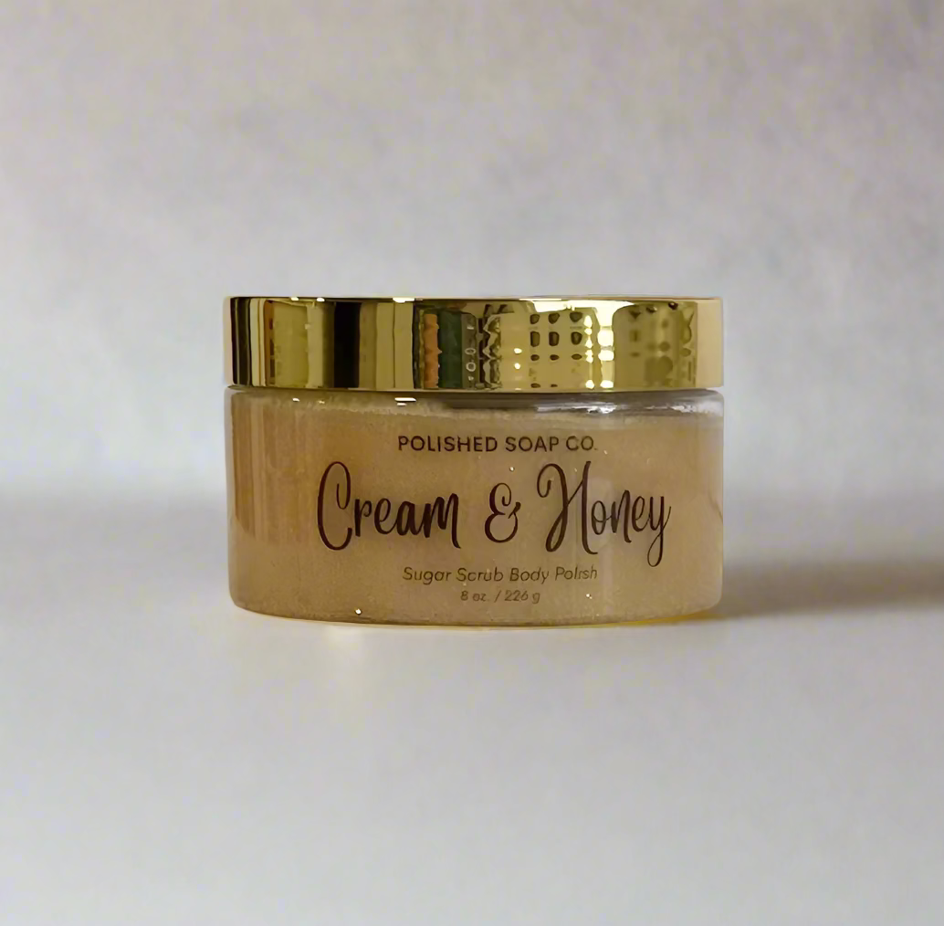 Cream & Honey- 8 oz Sugar Scrub