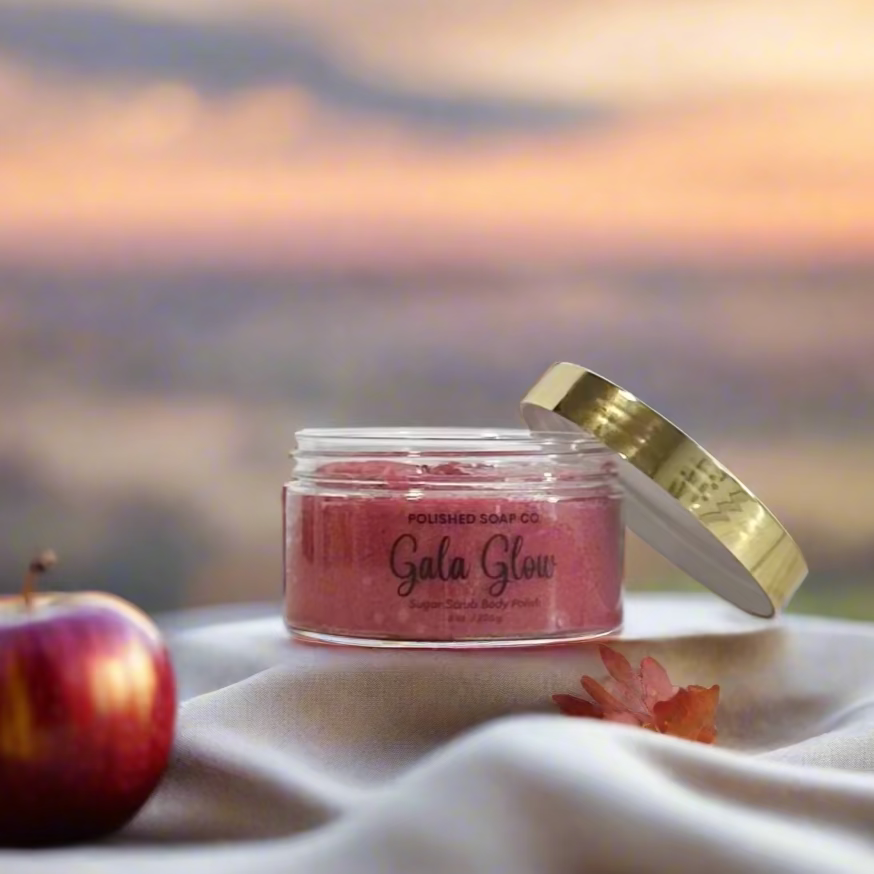 Gala Glow- 8 oz Sugar Scrub