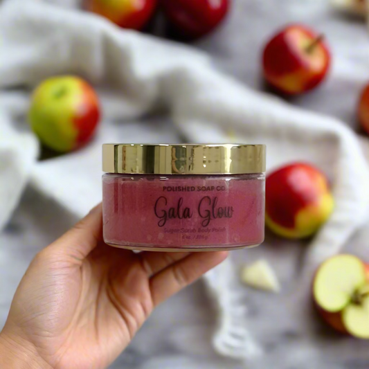 Gala Glow- 8 oz Sugar Scrub