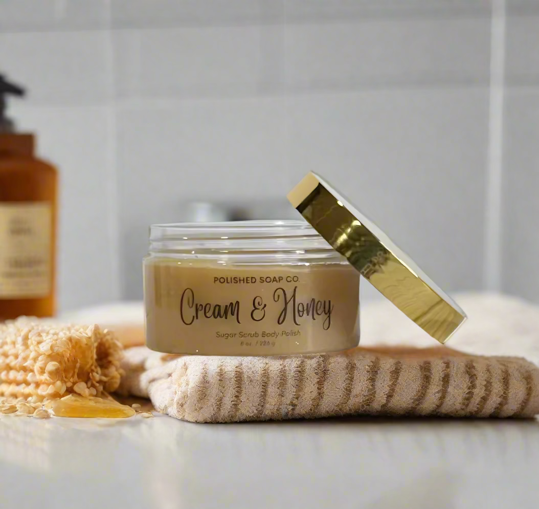 Cream & Honey- 8 oz Sugar Scrub