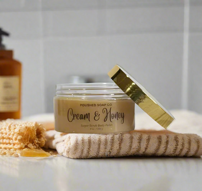 Cream & Honey- 8 oz Sugar Scrub
